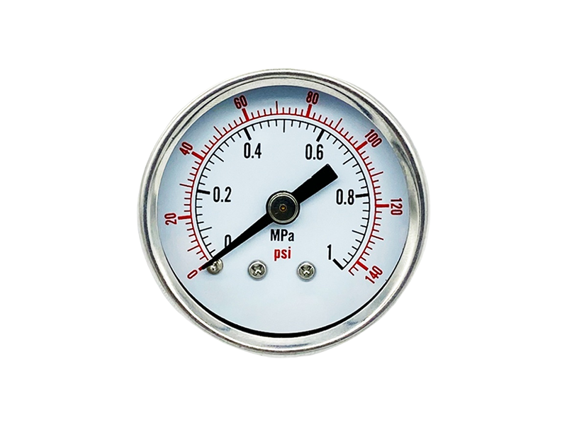 40轴向普通压力表0-1MPA