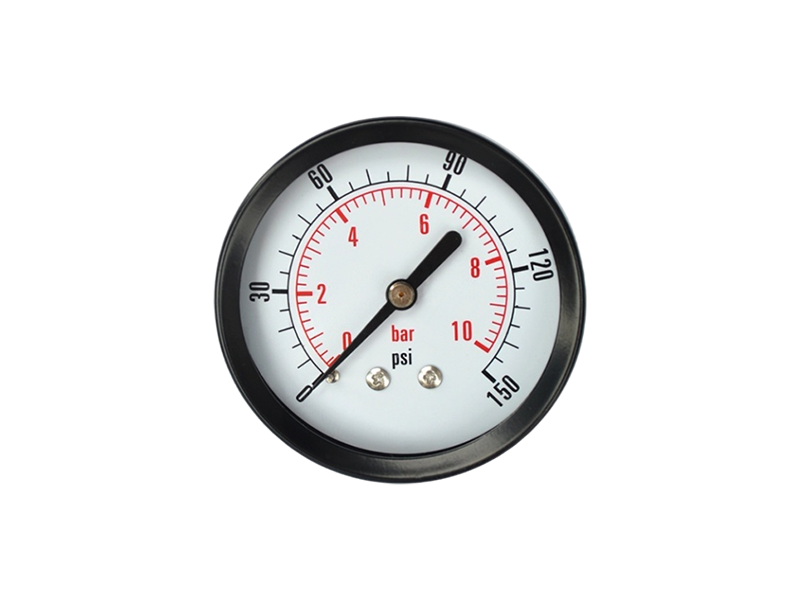 P63轴向普通压力表