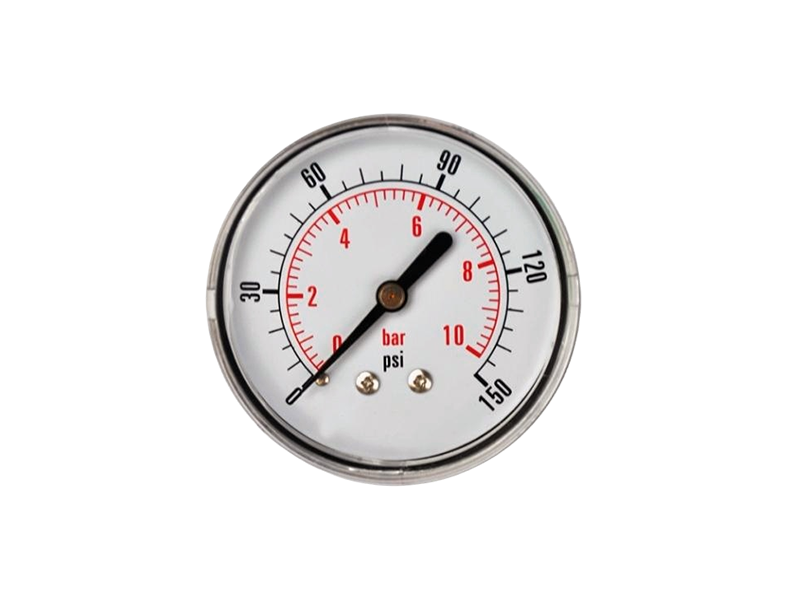 P60轴向普通压力表