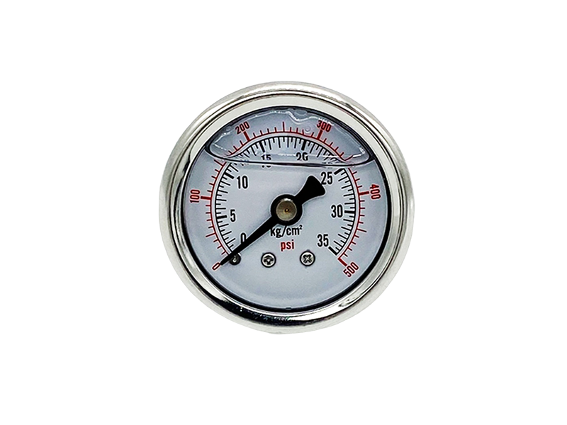 Y40轴向耐震压力表 0-500psi